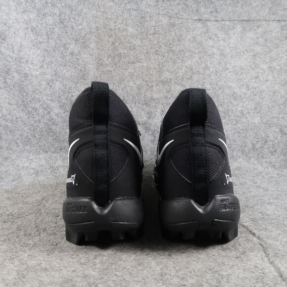 Nike Shoes Youth 6Y Football Cleats Alpha Menace 3 Shark Black White Lace Up - Picture 6 of 14